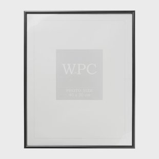 Fotolijst - zwart - 40x50 cm