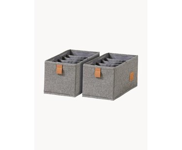 Opbergdozen Premium, 2 stuks