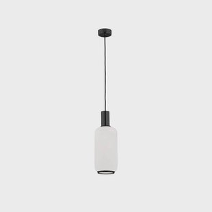 Euluna Hanglamp Milano, 1-lamp, cilindervormig, wit