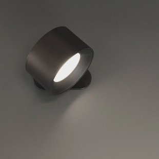FH Lighting LED wandlamp op accu Magnetics, zwart, CCT, met magneet