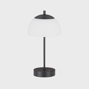 FH Lighting LED tafellamp Riva, zwart, CCT, dimbaar, hoogte 35cm