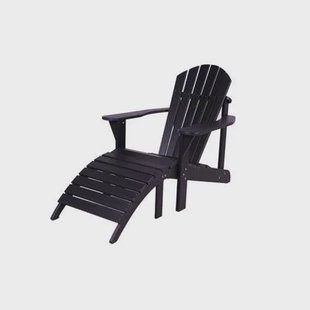 Adirondack tuinstoel Montreal met voetenbankje