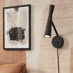 IT´S ABOUT ROMI IT'S ABOUT ROMI Bordeaux wandlamp, zwart
