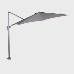 Garden Impressions Hawaii zweefparasol S Ø300 - donker grijs