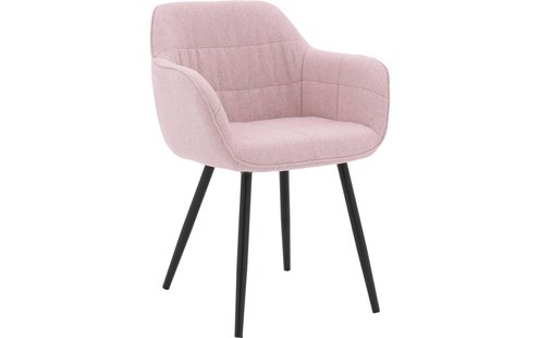 Goossens Basic Eetkamerstoel Lize, Met armleuning