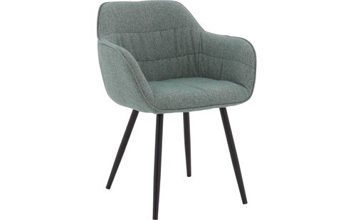 Goossens Basic Eetkamerstoel Lize, Met armleuning