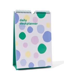 HEMA Bureau dagplanner met spiraal en standaard 30x21