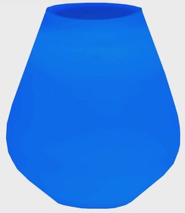 Neon vaas Tasman blue Ø18 x H20 cm. op=op