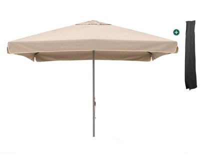 Shadowline Bonaire parasol 350x350cm - Laagste prijsgarantie!