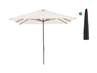 Shadowline Cuba parasol 300x300cm - Laagste prijsgarantie!