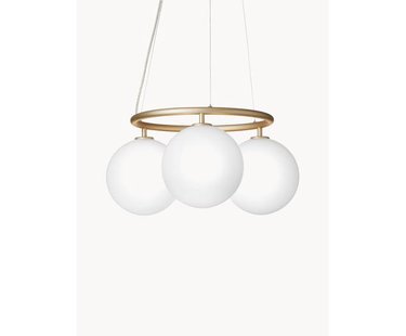 Hanglamp met glazen bollen Miira
