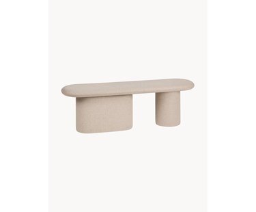 Handgemaakte gestoffeerde bank Rull