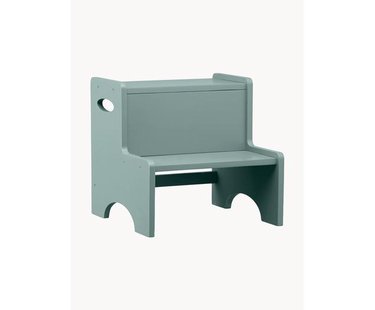 Houten opstapje Graffiti