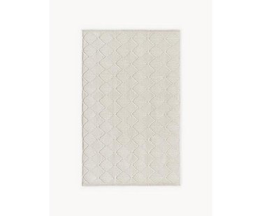 Indoor &amp; outdoor vloerkleed Barcelona met hoog-laag structuur