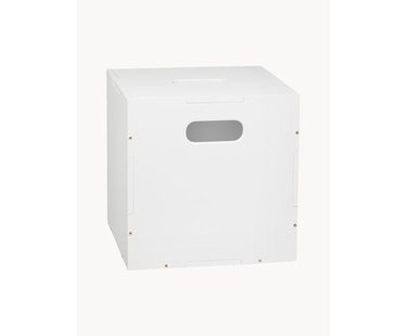 Houten opbergdoos Cube