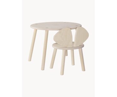 Kindertafel Mouse met kinderstoel
