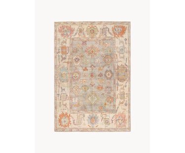 Vloerkleed Mara met ornament patroon