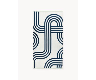 Strandlaken Shiloh met geometrisch patroon