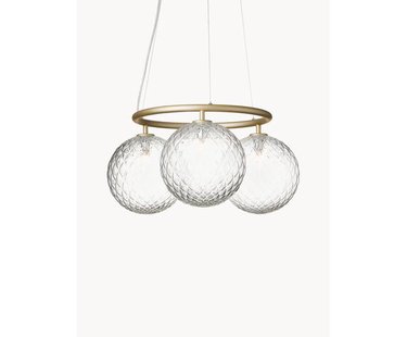 Hanglamp met glazen bollen Miira
