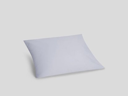 Yumeko Kussensloop percal katoen lavender blue 40x80 100% biologisch en fairtrade katoen, percal geweven