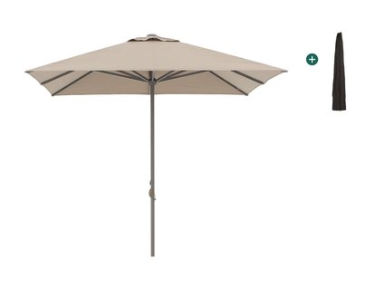 Shadowline Cuba parasol 300x300cm - Laagste prijsgarantie! Shadowline Cuba parasol 300x300cm - Laagste prijsgarantie!