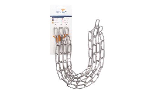 Platinum | Ketting Schalm 4 mm | Lang 200 cm | RVS