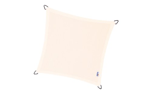 Platinum | Dreamsail Waterproof Schaduwdoek Vierkant 500 x 500 cm | Cream