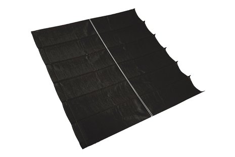 Platinum | Coolfit Harmonica Schaduwdoek 290 x 500 cm | Black