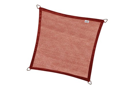 Platinum | Coolfit Schaduwdoek Vierkant 500 x 500 cm | Terracotta