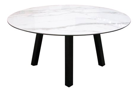 Fonteyn | Tuintafel Aluminium Ø160 cm | Keramisch Blad