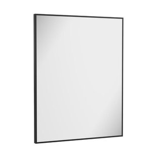 Crosswater MPRO spiegel - 90x70cm - verticaal/horizontaal - mat zwart MPNI7090MB