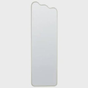 Beliani - ABZAC - Wandspiegel - Gebroken wit - 45 x 145 cm - Metaal