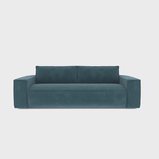 3-zitsslaapbank Joan velvet met dunlopillo matras | SIA Home 3-zitsslaapbank Joan velvet met dunlopillo matras | SIA Home
