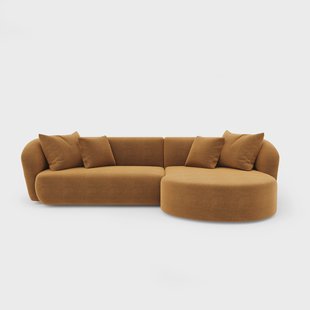 Hoekbank Emy rechts velvet | SIA Home Hoekbank Emy rechts velvet | SIA Home