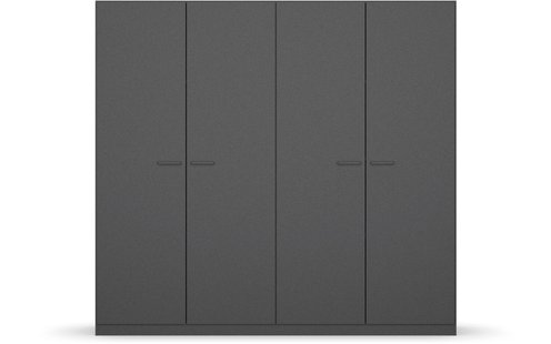 Goossens Basic Kledingkast Florenz, 4-deurs - 226 cm breed