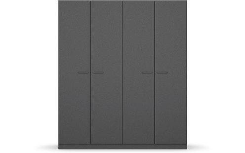 Goossens Basic Kledingkast Florenz, 4-deurs - 181 cm breed