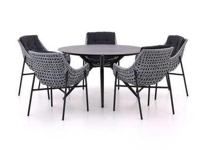 Manifesto Novara/Sora ø 127cm dining tuinset 6-delig - Laagste prijsgarantie!