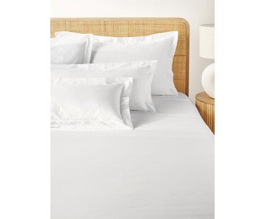 Katoensatijnen laken Premium