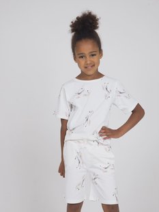 Unicorn T-shirt en Korte broek set Kinderen