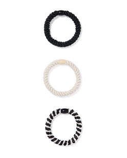 HEMA Gevlochten haarelastieken - 3 stuks