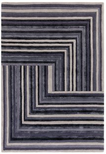 MOMO Rugs - Vloerkleed Matrix Network Indigo -