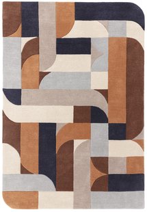 MOMO Rugs - Vloerkleed Matrix 88 Klotski Terracotta -
