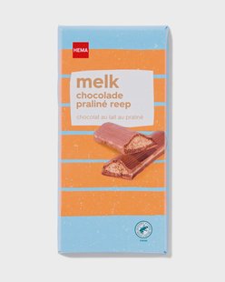 HEMA Chocoladereep melk praliné 200gram