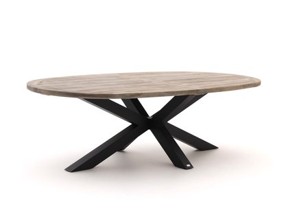 ROUGH-Y Ellips low dining tuintafel 240x120cm - Laagste prijsgarantie!