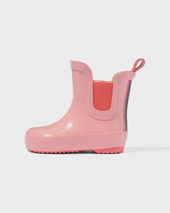 HEMA Baby Regenlaarzen Rubber Roze Koraal (koraal) HEMA Baby Regenlaarzen Rubber Roze Koraal (koraal)