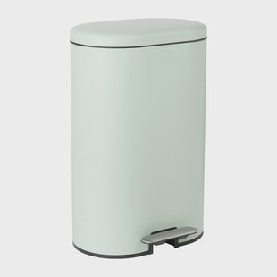 Pedaalemmer ovaal - groen - 30 liter