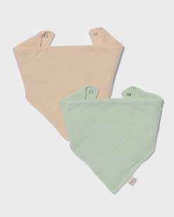 HEMA Slabbetjes hydrofiel katoen - 2 stuks