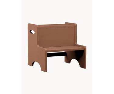 Houten opstapje Graffiti