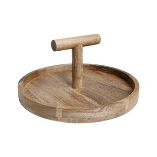 Leeff - dienblad Stef - mangohout - 35 cm