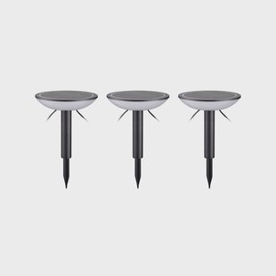 Lindby Smart LED grondspies lamp Thalas, CCT, RGB, Tuya, 3 eenheden